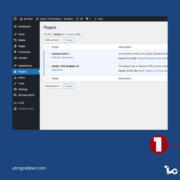 UTM Tracking in Contact Form 7