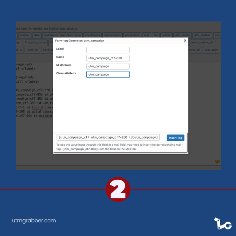 UTM Tracking in Contact Form 7