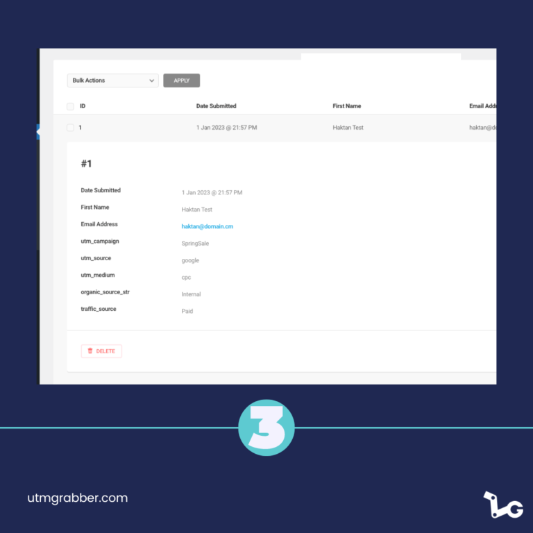 UTM Tracking in Forminator Form Builder
