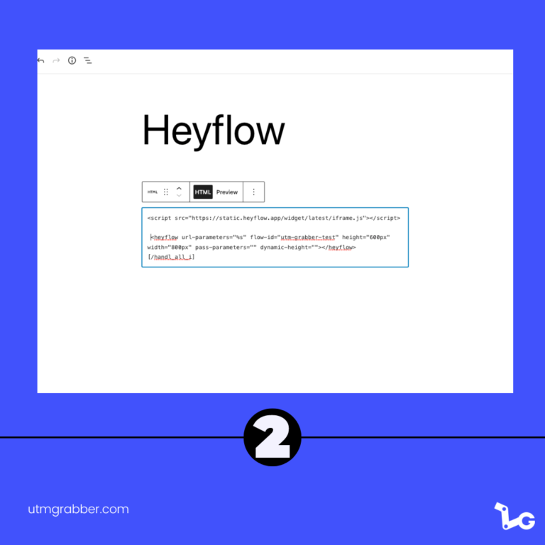 UTM Tracking in Heyflow Interactive Form Builder